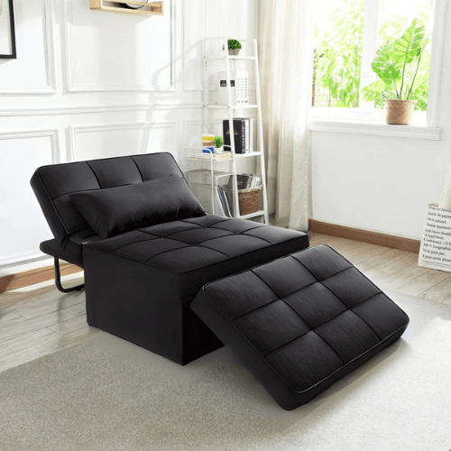 Puff Conforti Multifuncional 3 em 1 + 2 Travesseiros Brinde