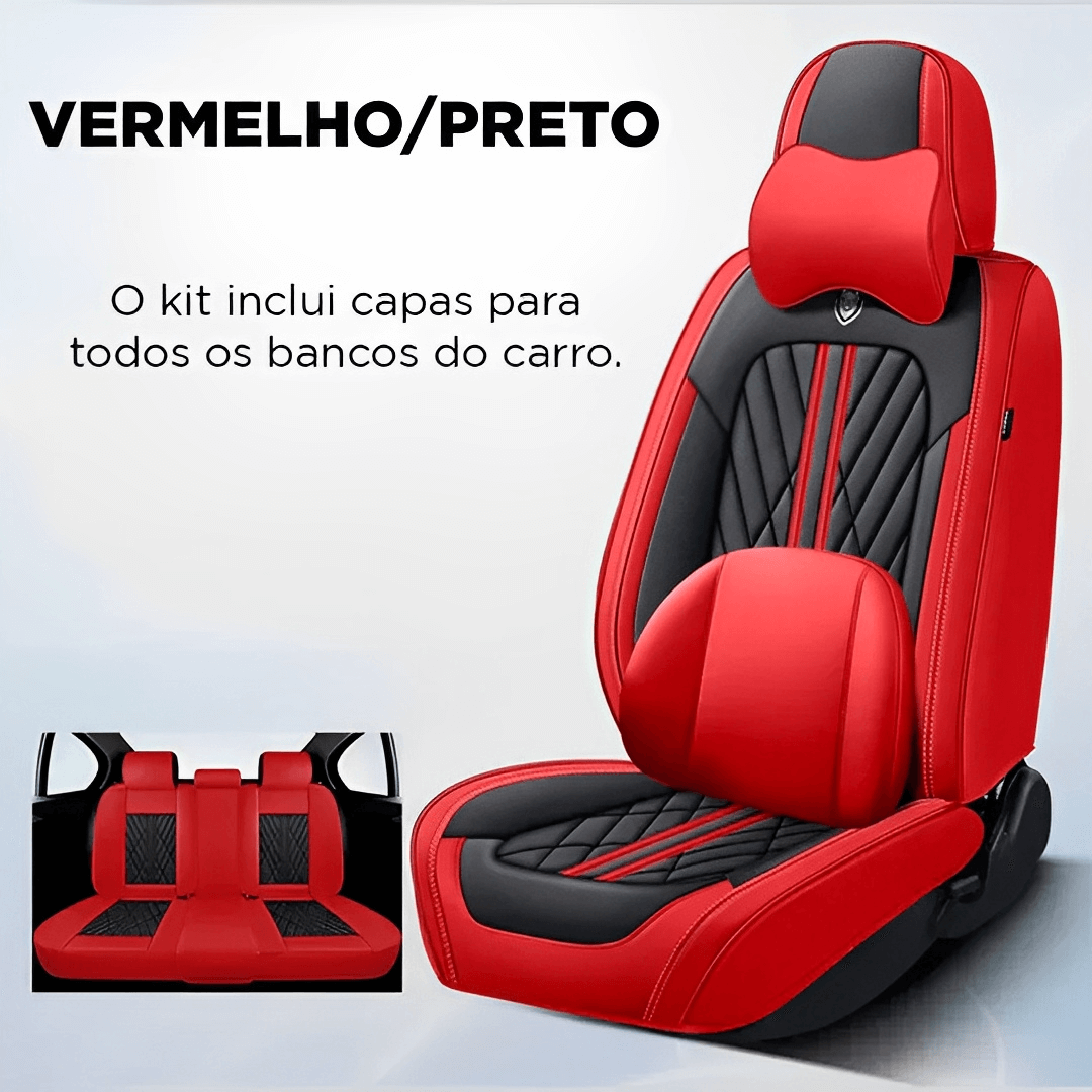 Kit Premium de Capas de Banco Automotivas + Brinde Exclusivo