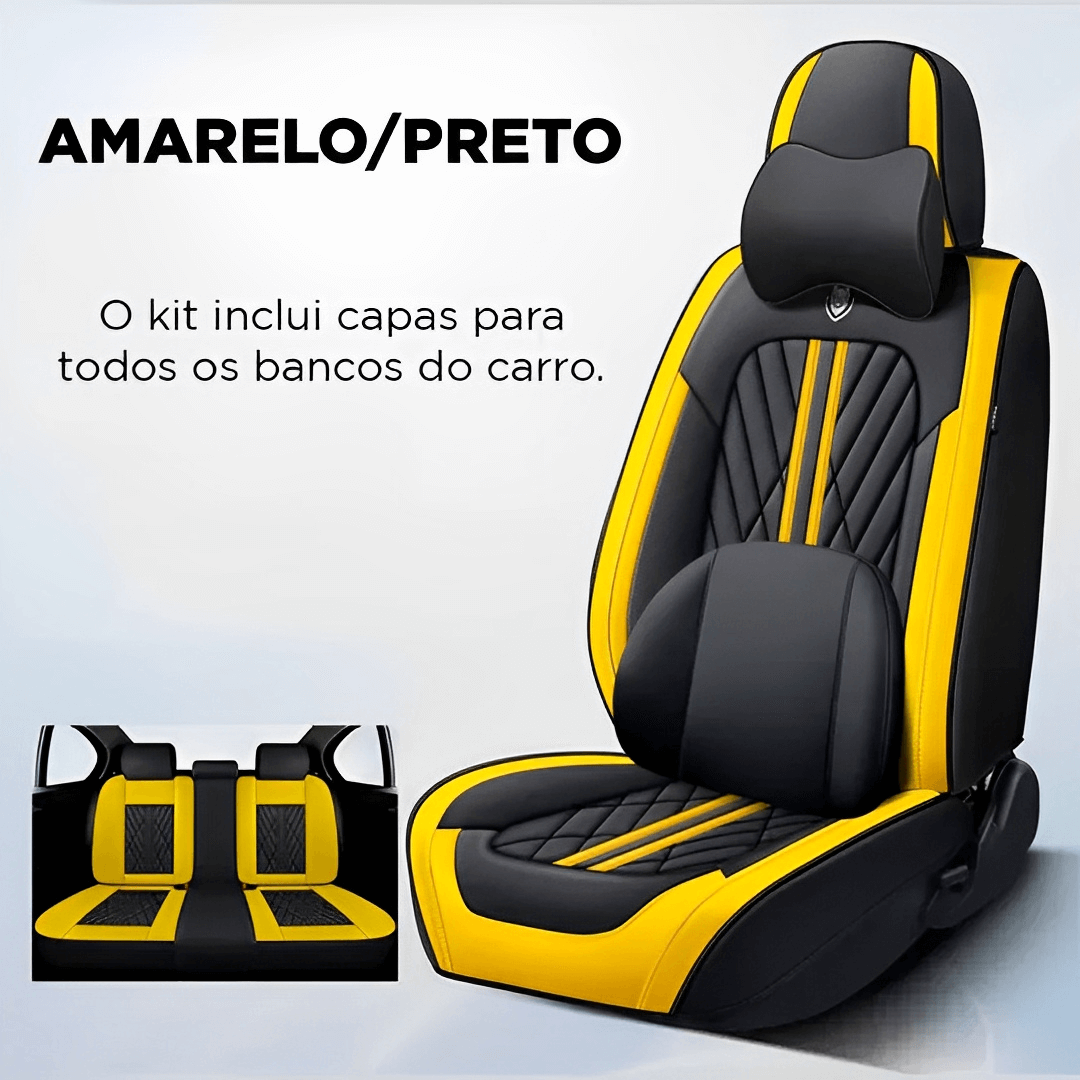 Kit Premium de Capas de Banco Automotivas + Brinde Exclusivo