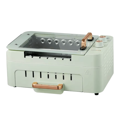 MaxGrill Multifuncional Elétrico + Kit Facas Brinde