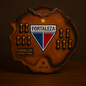 Tábua Rústica do Fortaleza+ Kit Churrasqueiro