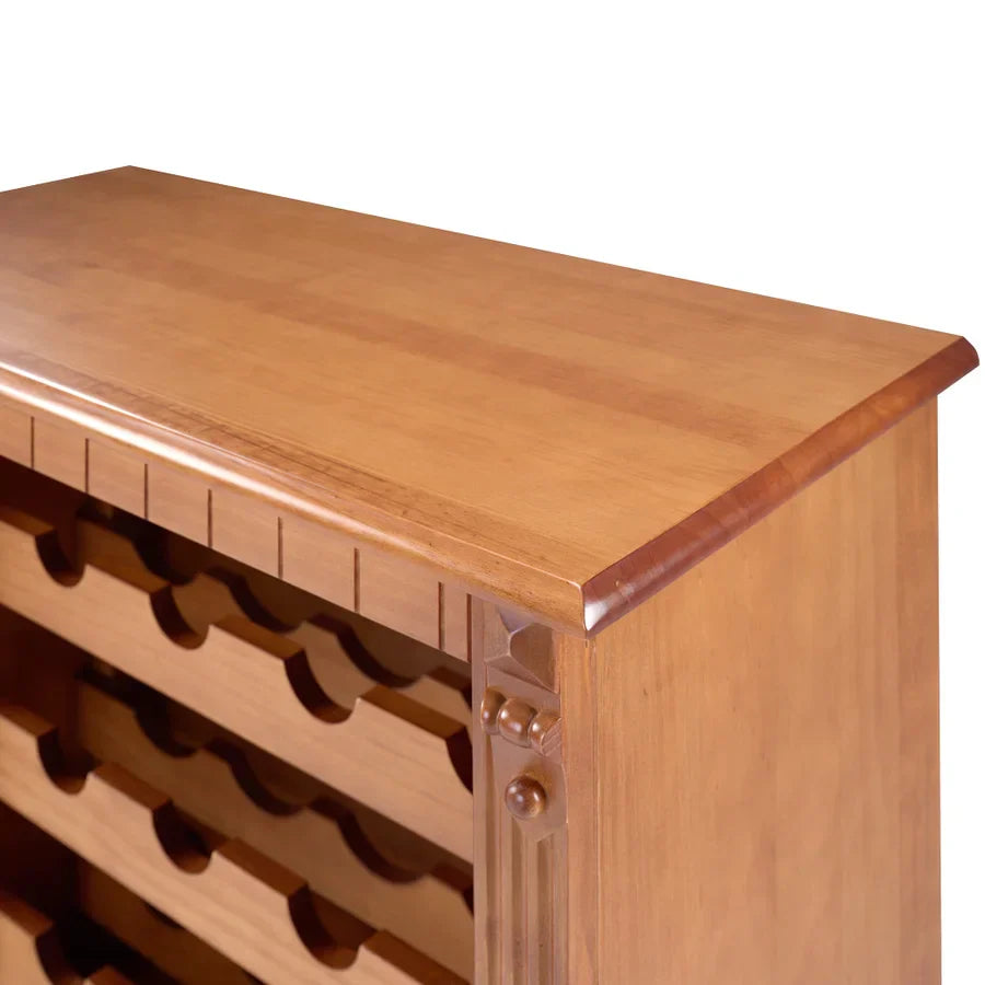 Adega para Vinhos Verona em Madeira Maciça de Taeda para 20 Garrafas