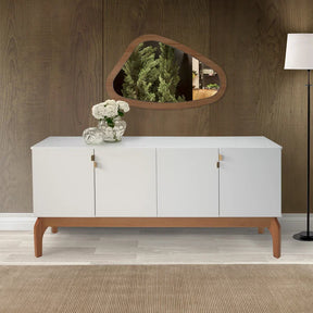 Buffet Oasi Pés em Madeira Maciça de Eucalipto