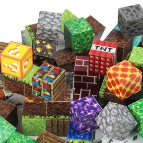 Brinquedo Blocos Magnéticos Minecraft de Construção