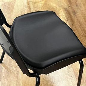 Kit com 2 Cadeiras Fixas Ergonômicas para Escritório com Assento Estofado